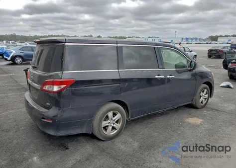 2013 Nissan Quest S from USA, damaged, VIN JN8AE2KP0D9071409